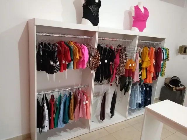 Arara para loja de roupas em MDF. - Foto 2