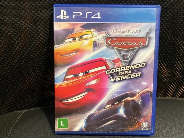 Jogo Carros 3: Correndo Para Vencer - PS4 - Brasil Games - Console