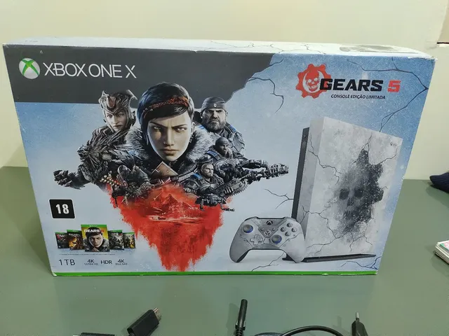 Microsoft anuncia edição especial do Xbox One X para o lançamento de Gears  5 - Canaltech