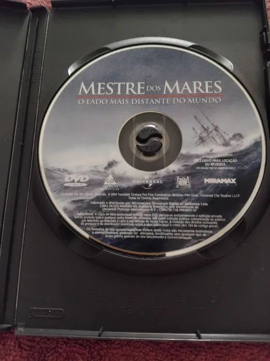 DVD filme Mestre dos Mares - Foto 3