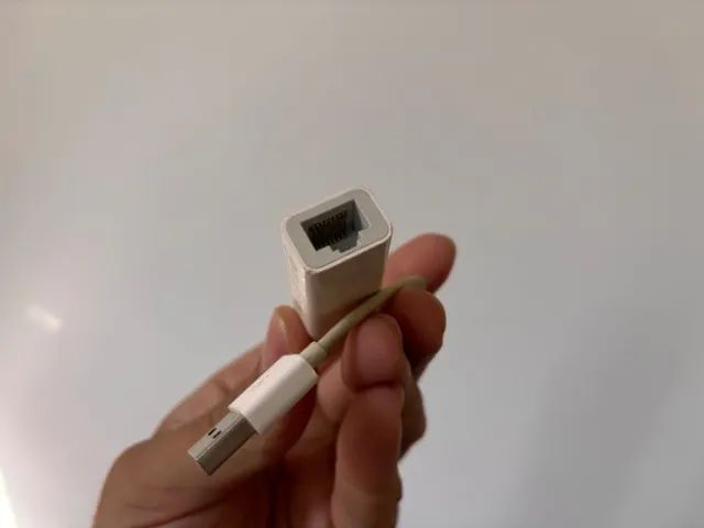 Adaptador Apple Ethernet para USB (Cabo de Rede na USB) Original - Foto 6