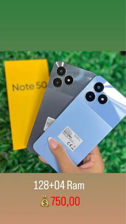 Realme Note 50 128/04 Lacrado Capa e Película Entregamos