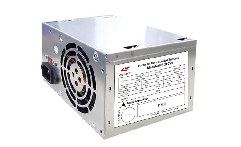 Fonte 200w Real Atx C3tech - Foto 2