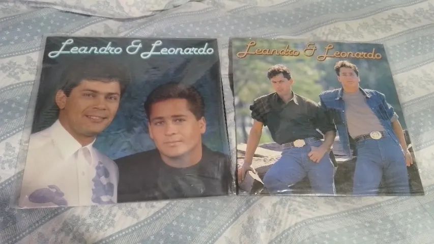 Coleção 2 Lp Vinil Leandro & Leonardo - Lote 2 Ver Descrição