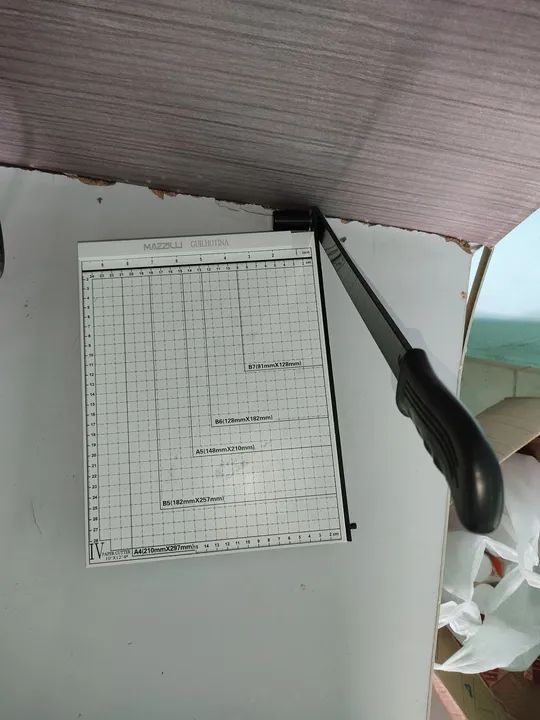 Guilhotina A4 para Papel - Corte Perfeito! - Foto 2