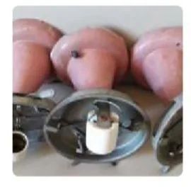 3  LUMINÁRIAS  DE ALUMÍNIO. 