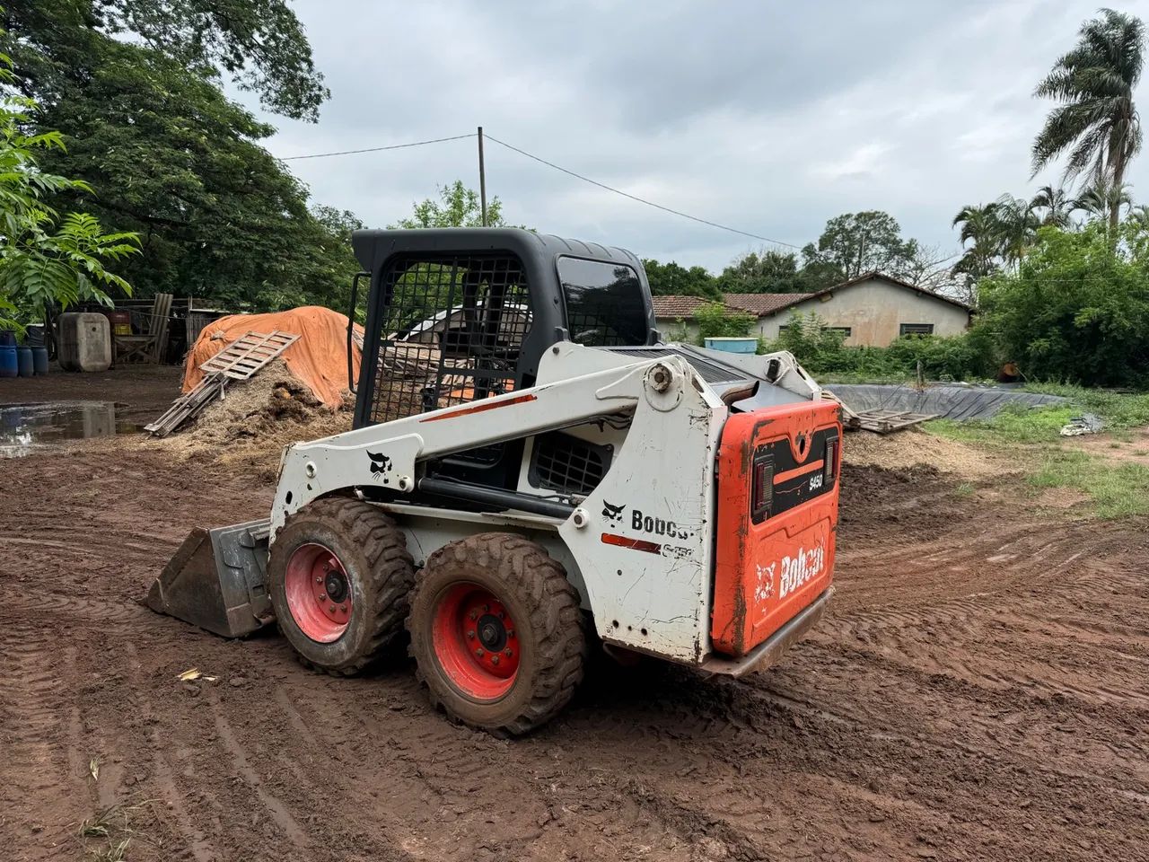 Bob cat mini carregadeira S450 - 2015 - Foto 4