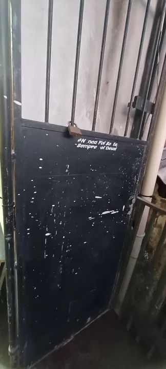 Portao de ferro galvanizado 