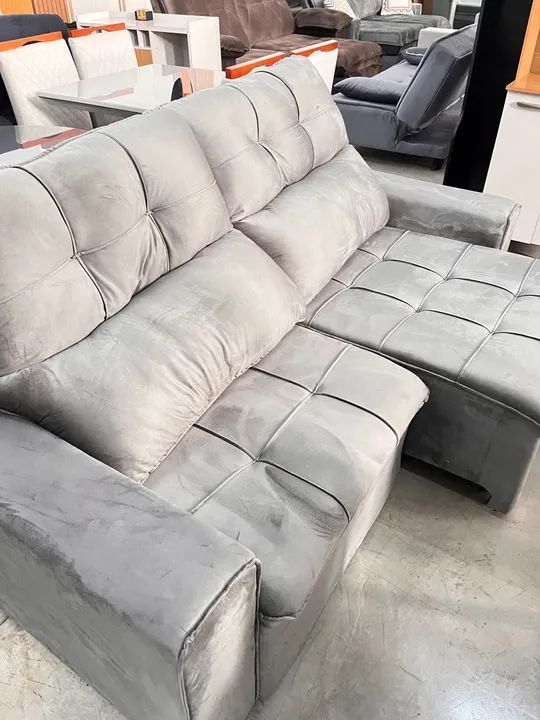 SUPER PROMOÇÃO SOFÁ RETRÁTIL E RECLINÁVEL