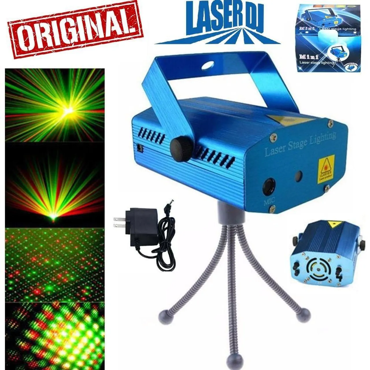 Projetor canhao laser holografico jogo de luz