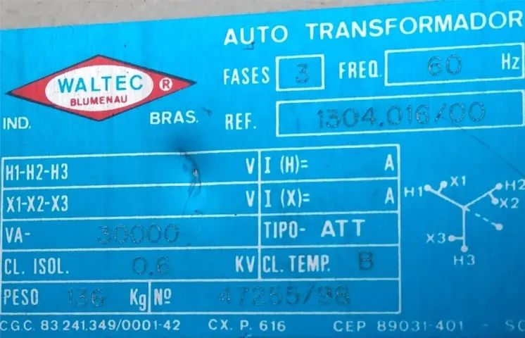 Autotransformador Trifásico 30kva 30000va - Foto 4