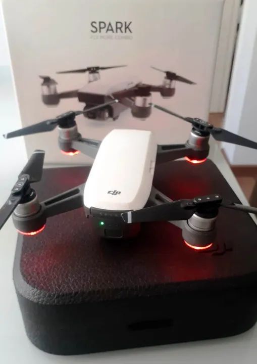 Drone Dji Spark Fly More Combo + 2 Baterias + Acessórios