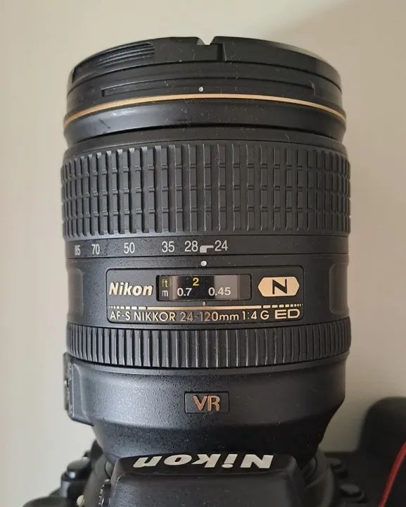 Câmera Nikon D810 com Lente Nikon 24-120mm 13.792 Clicks Apenas - Foto 2