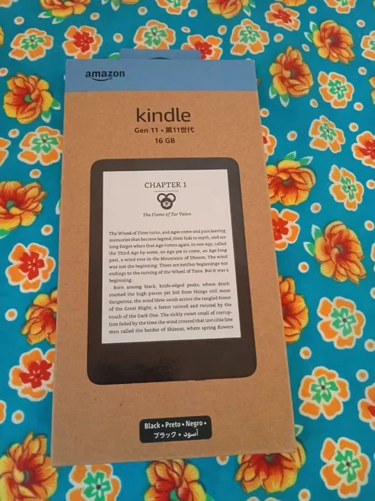Kindle lacrado nunca usado 