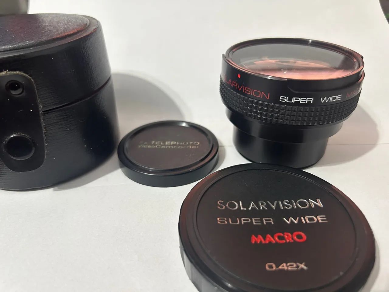Lente olho de peixe solarvision Macro  0.42x