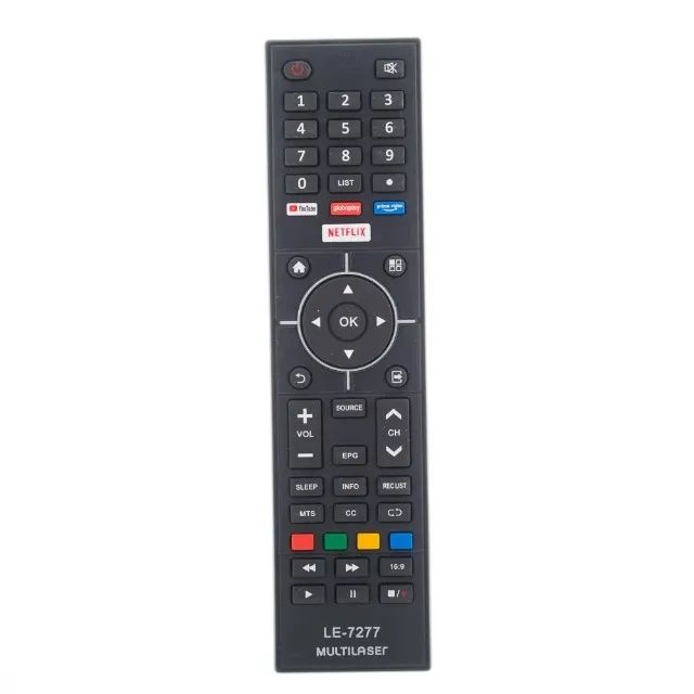 Controle Remoto TV Multilaser TL030 + Pilhas Novo