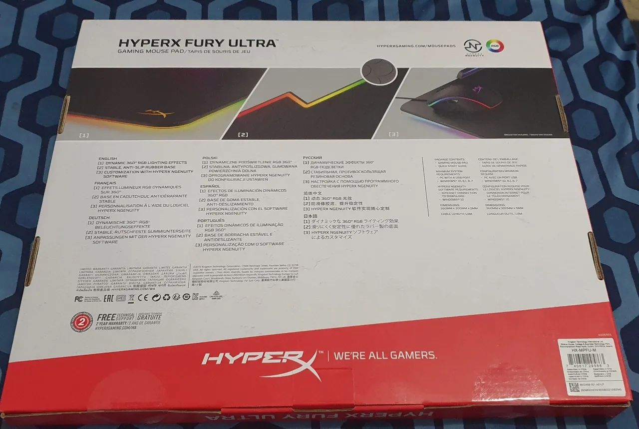 Mousepad HyperX Fury Ultra - Foto 2