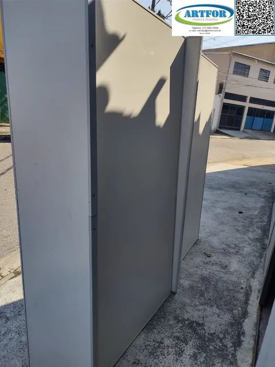Divisórias Moveis, Divisórias Tipo Biombo, Divisórias Soltas sem Fixação. - Foto 2