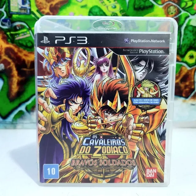 Cavaleiros do Zodíaco Bravos Soldados playstation 3 ps3