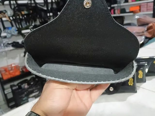 porta oculos com gravaçao da sua marca , apenas atacado,fabricamos varios modelos  - Foto 3