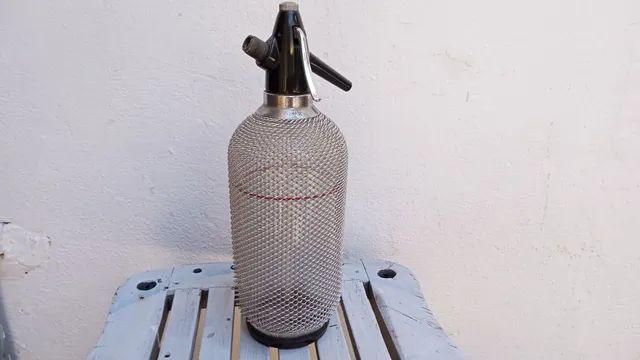 Garrafa sifão antiga 