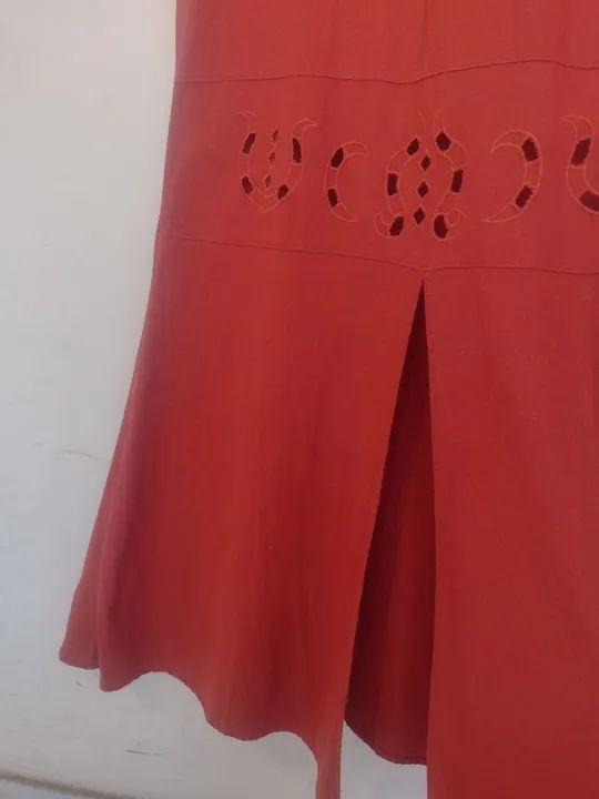 Vestido longo com bordado  - Foto 4