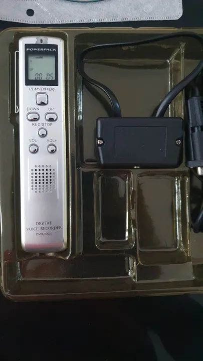 Gravador de voz digital Powerpack DVR-800III - Novo - Foto 4