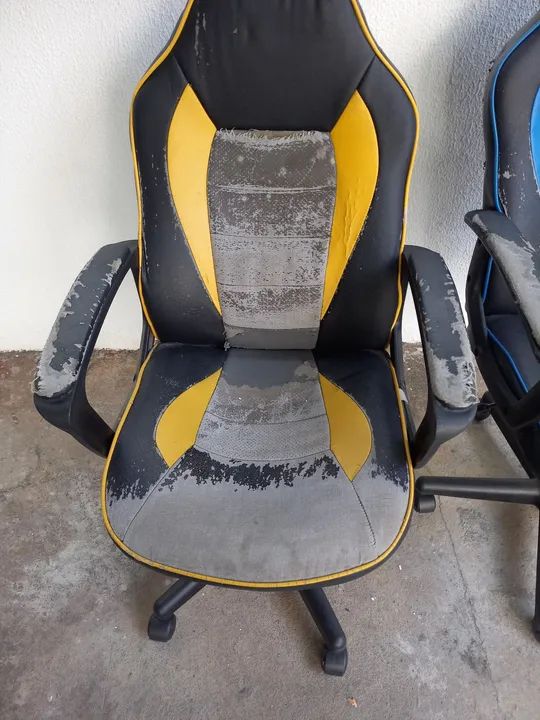 Cadeira Gamer Usada - Confortável e Resistente - Foto 6