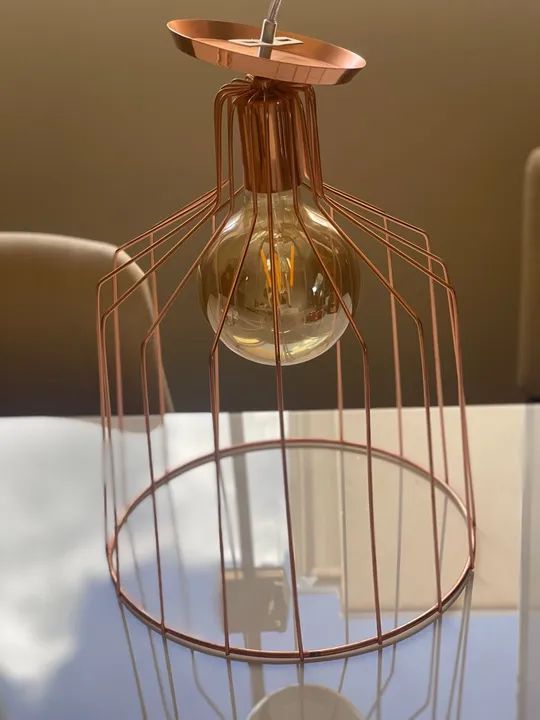 Lustre Rosê Gold  - Foto 2