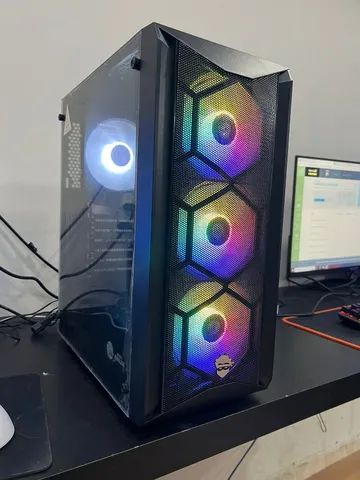 PC Gamer Completo Ryzen 5 5600GT c/ Monitor + Teclado e Mouse - Foto 5