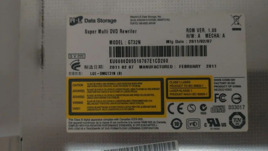 Drive gravador acer 5750 dvd cd - Foto 2