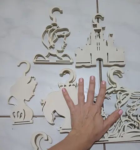 Kit porta laços MDF- cru para montar