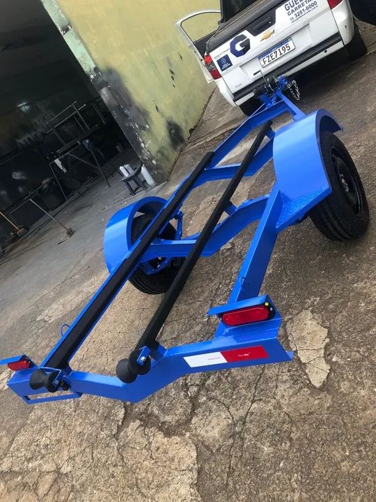 carreta para transporte de jet ski premium - Foto 3