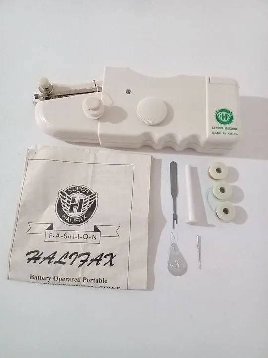 Lote de duas maquininhas de costura portatil Halifax / EZ leia descriçao  - Foto 6