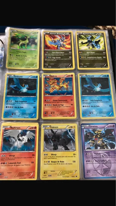 Tcg Pokémon- lote de cartas e códigos