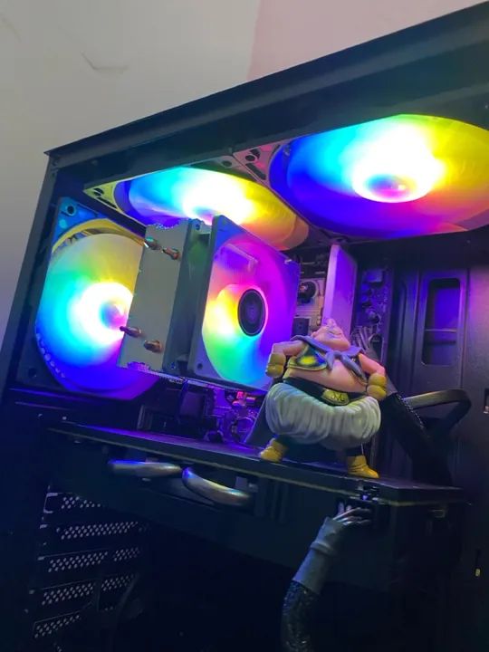 Computador gamer completo, novo e com garantia loja - wyll informática  - Foto 4
