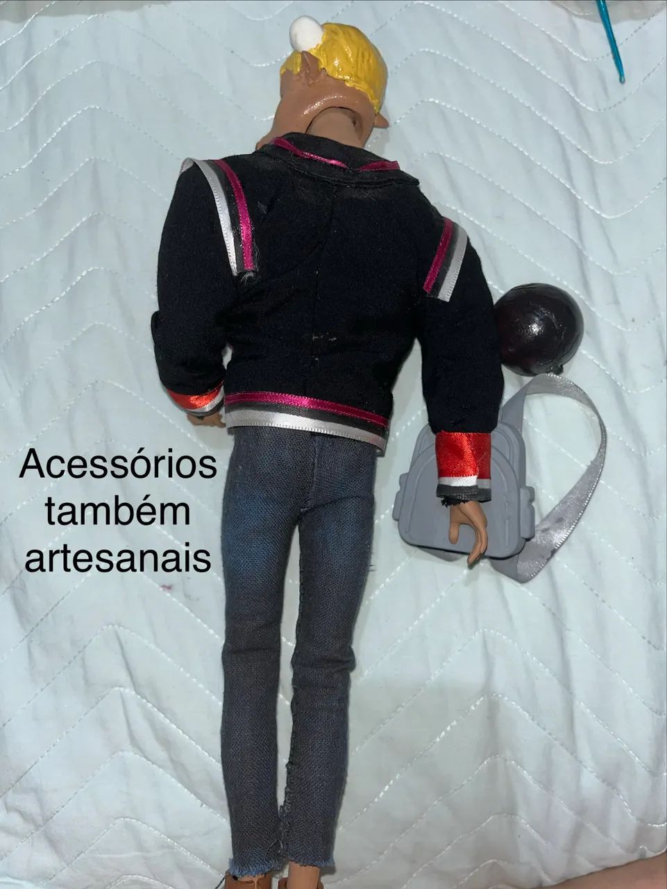 Boneco monster High manny taur custom artesanal  - Foto 5