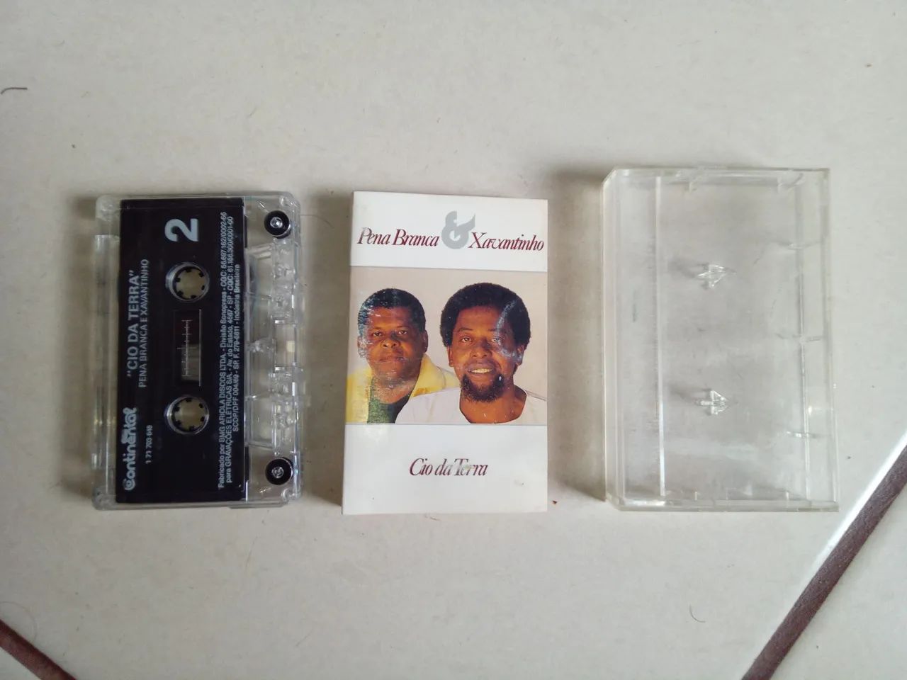 Fita k7 original Pena Branca e Xavantinho