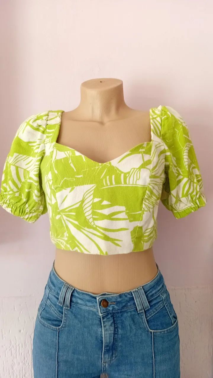 Cropped feminino