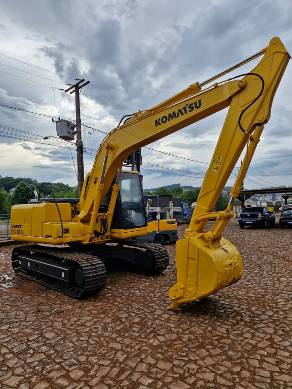 Escavadeira hidraulica komatsu pc 120 ano 2008  - Foto 3