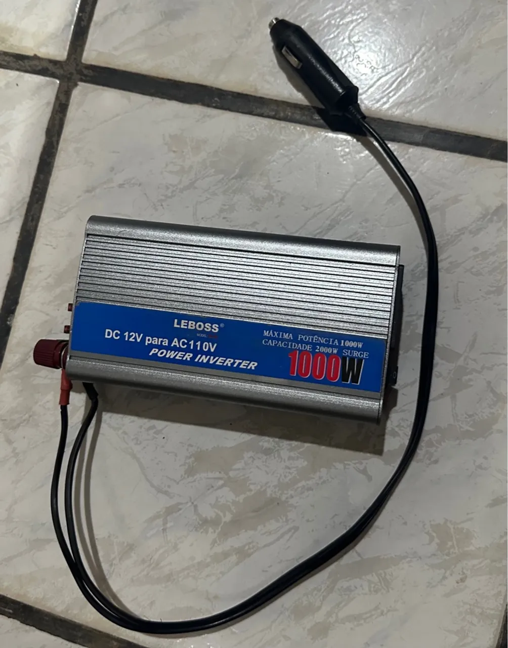 Inversor de Tensão 12V para 110V 1000W - LeBoss