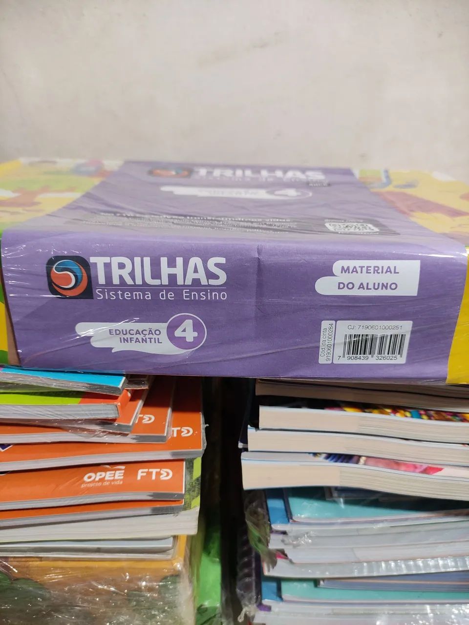 KIT TRILHAS EDUCAÇÃO INFANTIL 4 SISTEMA DE ENSINO FTD - ALUNO - NOVO - Foto 2