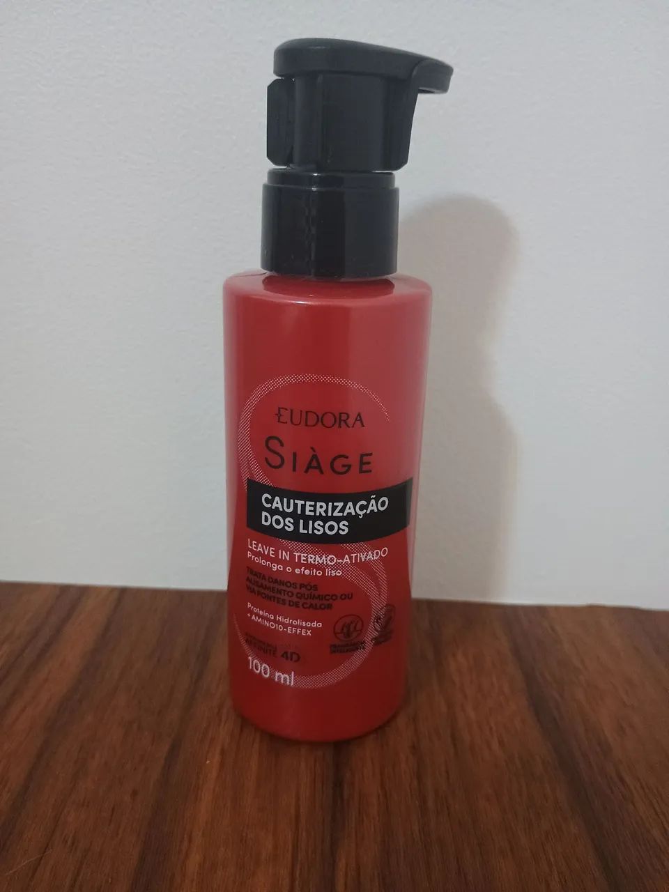 Leave-in Termo-Ativado Siage Cauterização dos Lisos Eudora 100ml