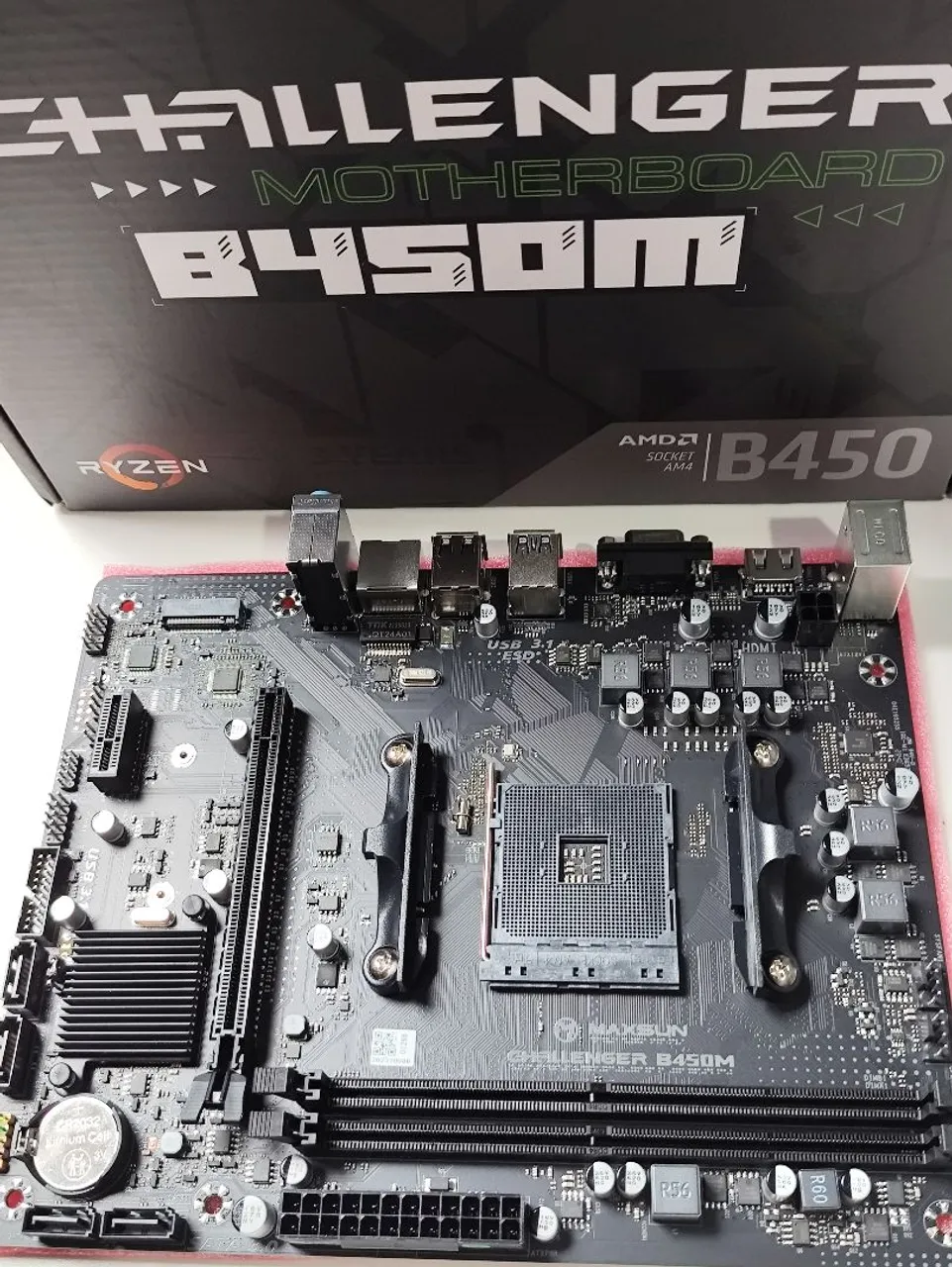 Placa Mãe Challenger B450M