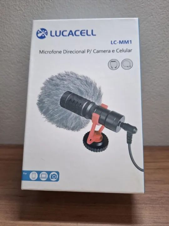 Microfone Shotgun para Celular LucaCell - Foto 3