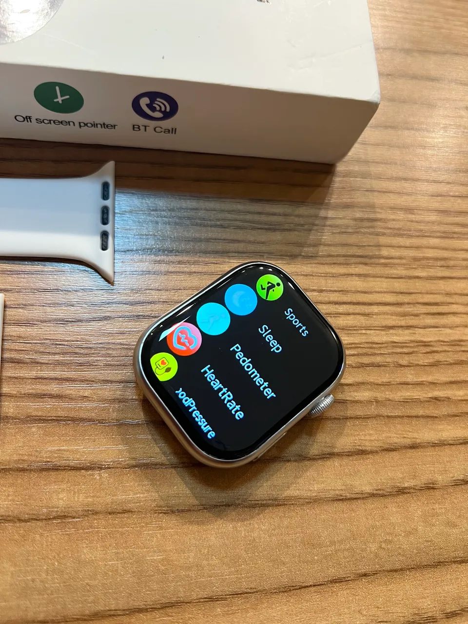 Smartwatch Lexas Fit S10 Max Branco ? elegância, tecnologia e performance no seu pulso! - Foto 2