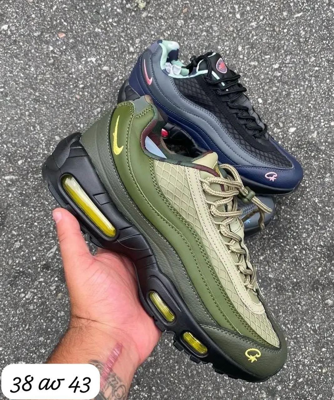 Tênis Air Air Max 95 Verde Militar Nike Air Max 95 