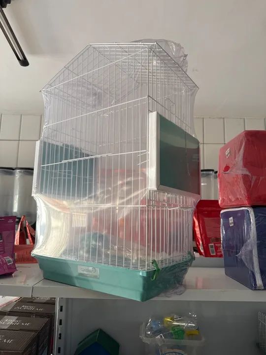 Gaiola para pássaros mansos  - Foto 3