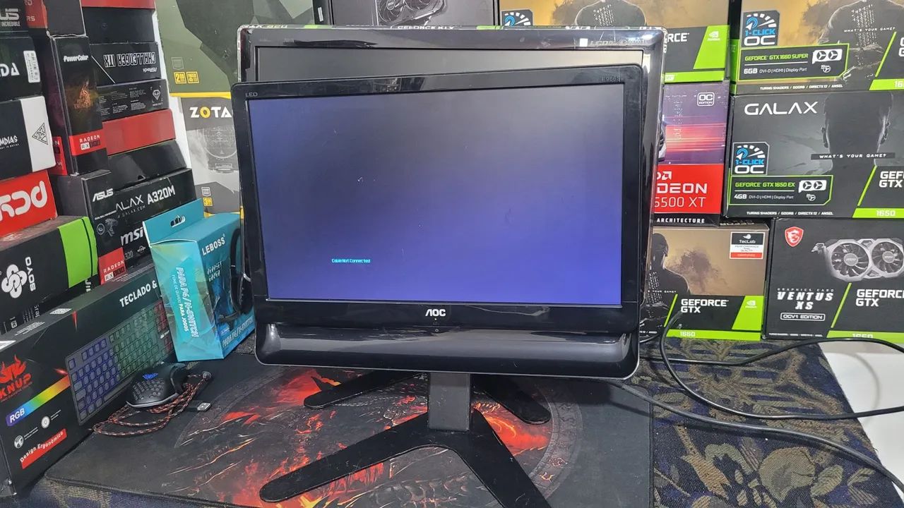 Monitor AOC 19 polegadas VGA 