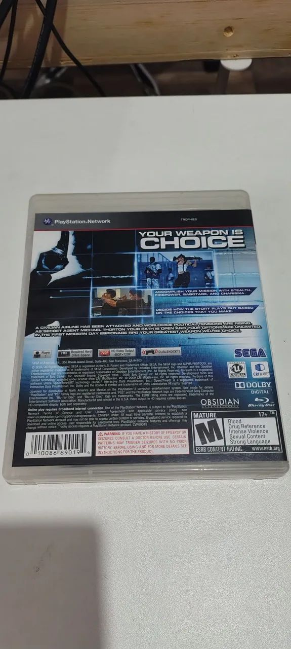 Alpha Protocol - PS3 - Foto 2